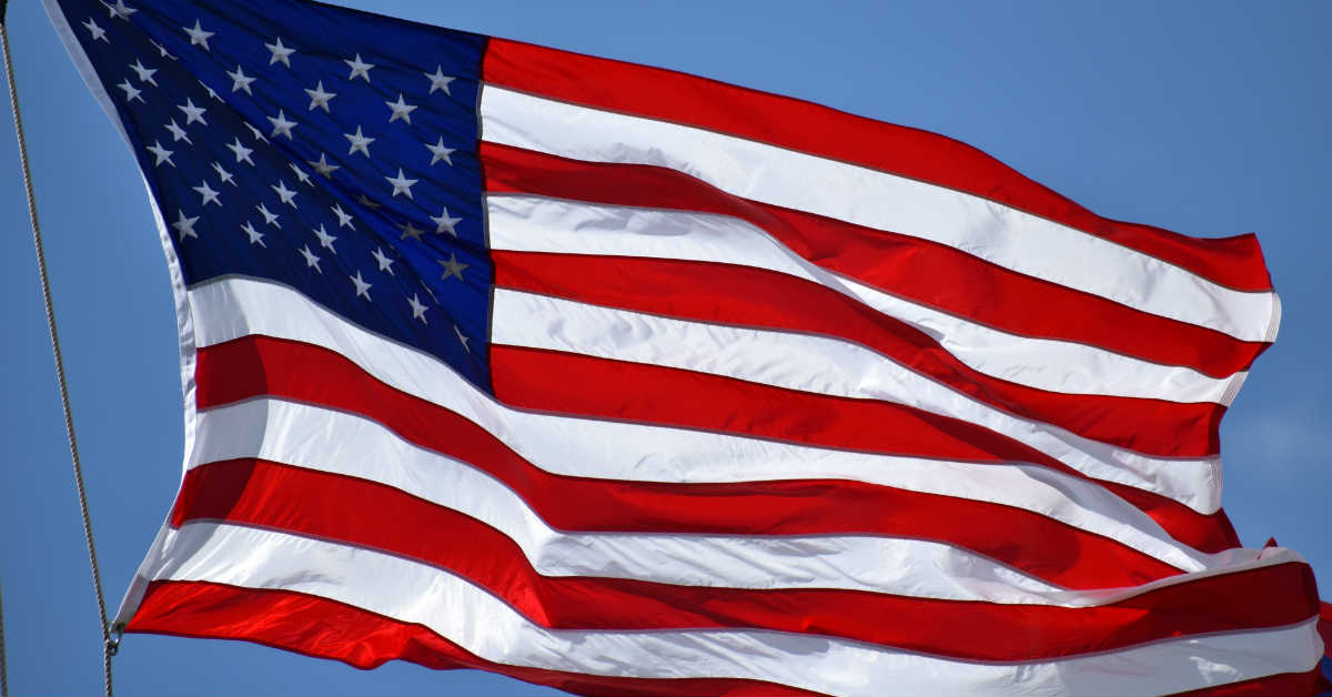 American flag Photo by Rick Lipsett on Unsplash
