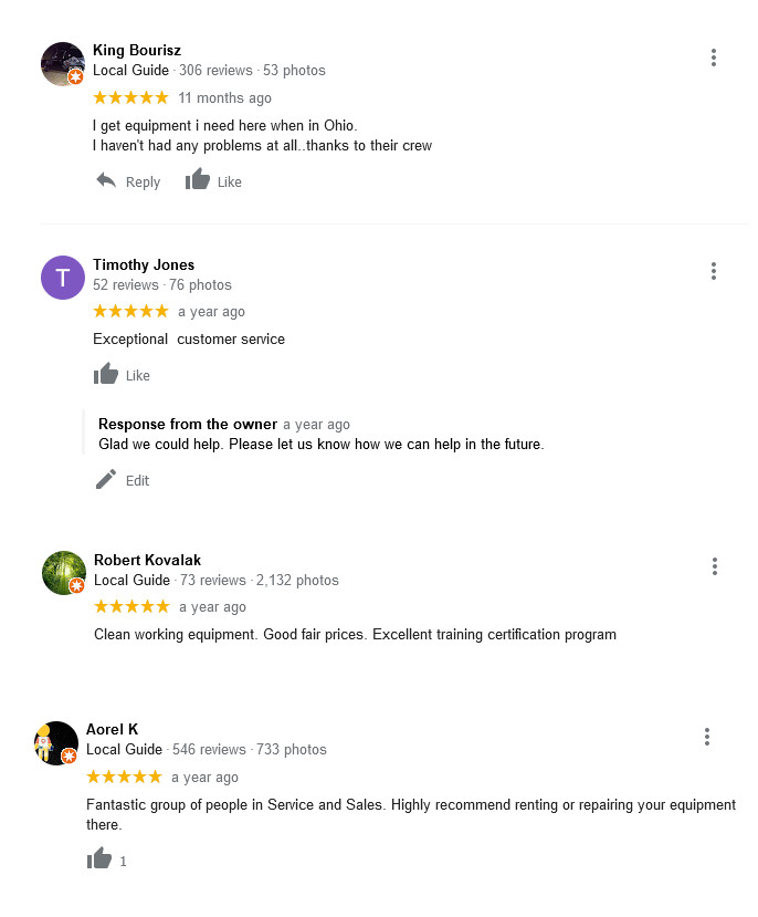ohr rents reviews